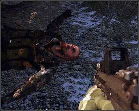 Hide again on the top of the hill [1] and keep shooting at the incoming terrorists [2] - Friends from afar - Walkthrough - Medal of Honor - Game Guide and Walkthrough
