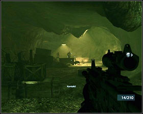 From there aim at the tunnel on the right and shoot the running enemies in the back [1] - Rescue the Rescuers - p. 1 - Walkthrough - Medal of Honor - Game Guide and Walkthrough