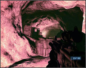 Begin with taking out the two enemies in front of you [1] followed by the third one on the left [2] and take care of the rest afterwards - Rescue the Rescuers - p. 2 - Walkthrough - Medal of Honor - Game Guide and Walkthrough