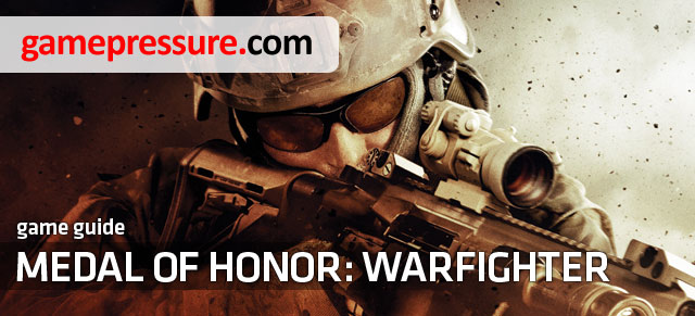 Guide to Medal of Honor: Warfighter contains a detailed walkthrough of the single player campaign on Hard difficulty, as well as a list of all the achievements - Medal of Honor: Warfighter - Game Guide and Walkthrough