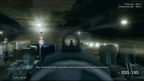 In the first room there are three dummy targets (picture above) - right in the middle and on the left - Mission 02: Through the Eyes of Evil - Campaign - Medal of Honor: Warfighter - Game Guide and Walkthrough