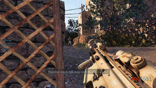It is possible that due to the lack of enemies you will be tempted to try to flank them (e - Mission 09: Connect the Dots - Campaign - Medal of Honor: Warfighter - Game Guide and Walkthrough