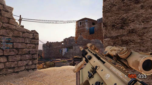 From here focus primarily on killing enemies above the ruins of the wall (see picture above) - Mission 09: Connect the Dots - Campaign - Medal of Honor: Warfighter - Game Guide and Walkthrough