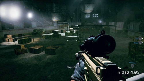 Objective: Get to the ice rink - Mission 11: Old Friends - Campaign - Medal of Honor: Warfighter - Game Guide and Walkthrough
