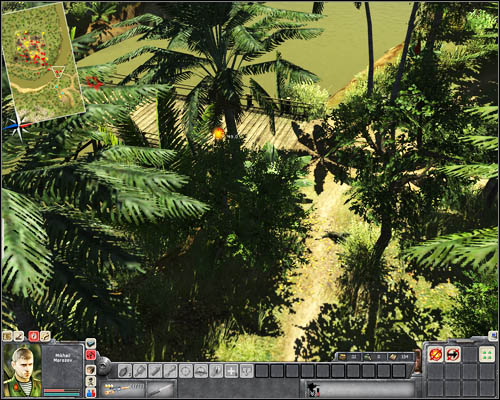When the first part of the bridge gets cleared of all enemies, its time for the next one - Mission 1: Until the trouble troubles you - p. 2 - North Vietnamese - Men of War: Vietnam - Game Guide and Walkthrough