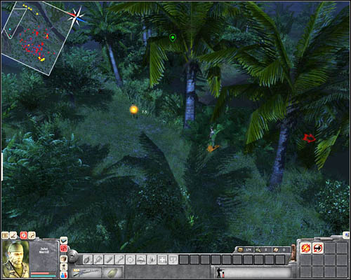 You must also watch out for the mines deployed in various places in this area, so after each successful assassination save your game just in case - Mission 2: Bon Voyage to Cambodia - p. 2 - USA - Men of War: Vietnam - Game Guide and Walkthrough