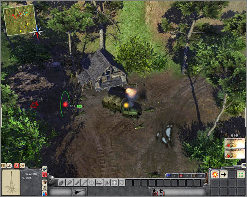 Place the heavy machinegun in [36] and point it towards the edge of the map - Mission 3: On the Trail of Uncle Ho - p. 2 - USA - Men of War: Vietnam - Game Guide and Walkthrough