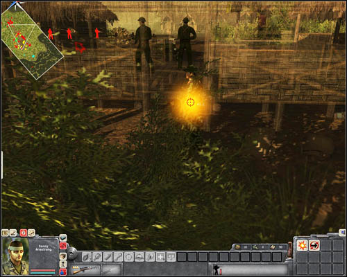 The next task is quite difficult - Mission 5: Long Way Home - p. 2 - USA - Men of War: Vietnam - Game Guide and Walkthrough
