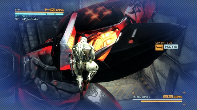 The same boss and the same battle. - Boss - Metal Gear Ray - DLC - Jetstream Sam - walkthrough - Metal Gear Rising: Revengeance - Game Guide and Walkthrough