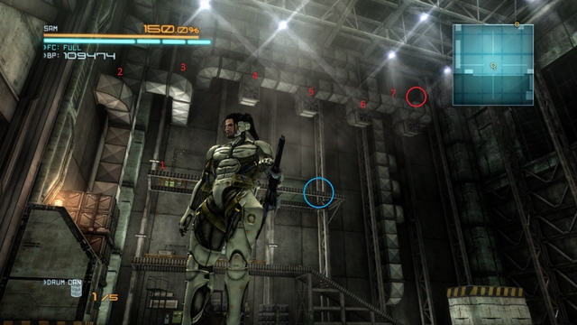 The way to obtain another Data Storage. - Boss - Metal Gear Ray - DLC - Jetstream Sam - walkthrough - Metal Gear Rising: Revengeance - Game Guide and Walkthrough