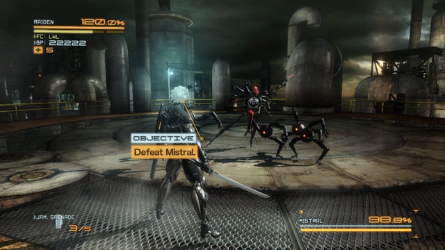 Mistral and a group of her goons. - Mistral - Bosses - Metal Gear Rising: Revengeance - Game Guide and Walkthrough