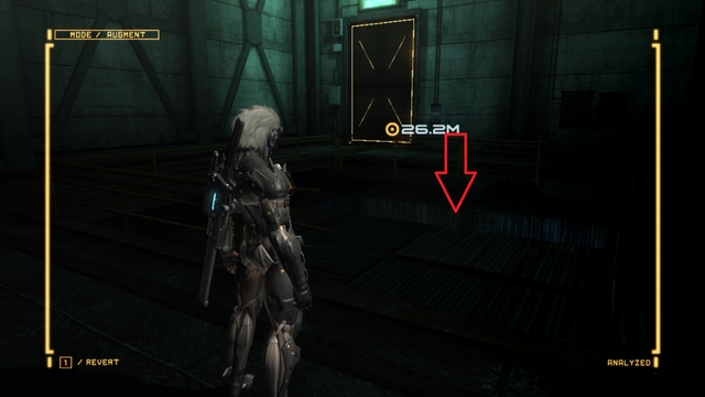 A location of a Man in the Box. - Men in the box - Collectibles - Metal Gear Rising: Revengeance - Game Guide and Walkthrough