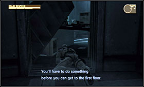 When Otacon finishes his job get back to the elevator - Nuclear Warhead Storage Building - Fourth act - Alaska - Metal Gear Solid 4: Guns of the Patriots - Game Guide and Walkthrough