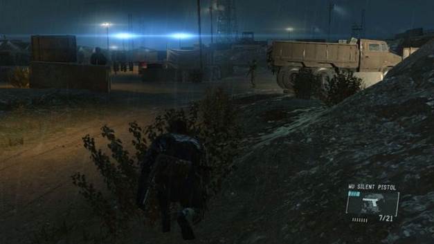 You can use the truck to get to the base - Extracting Paz - Walkthrough - Metal Gear Solid V: Ground Zeroes - Game Guide and Walkthrough