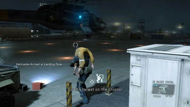 Escaping in the chopper - Extracting Paz - Walkthrough - Metal Gear Solid V: Ground Zeroes - Game Guide and Walkthrough
