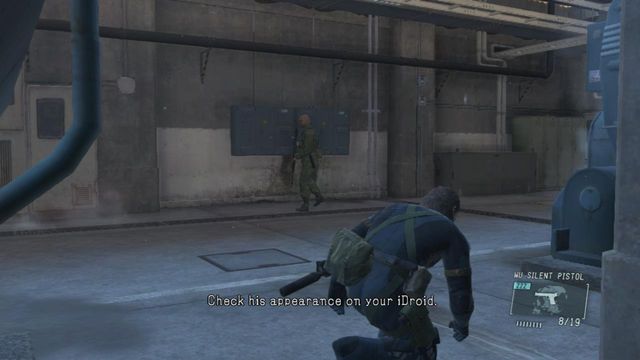 The bald guy is your target - Classified Intel Acquisition - Side Ops and Extra Ops - Metal Gear Solid V: Ground Zeroes - Game Guide and Walkthrough
