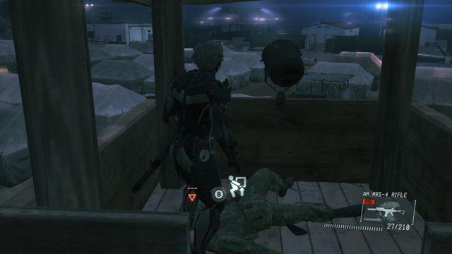 The guard on the tower - Jamais Vu - Side Ops and Extra Ops - Metal Gear Solid V: Ground Zeroes - Game Guide and Walkthrough