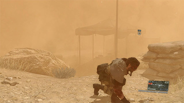 Sandstorms dont last for long so you have to act quick - Time and weather changes - Exploring the games world - Metal Gear Solid V: The Phantom Pain - Game Guide and Walkthrough