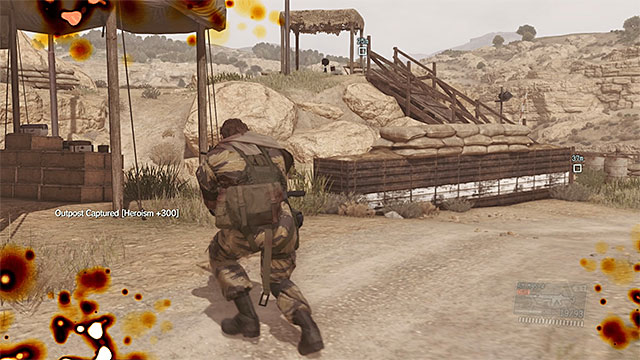 Whenever you receive major wounds, retreat someplace safe - Healing wounds - Direct confrontations - Metal Gear Solid V: The Phantom Pain - Game Guide and Walkthrough