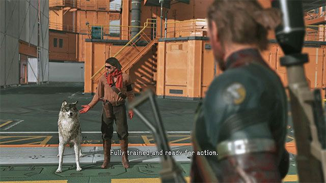 A grown up D-Dog will be a great ally - D-Dog - Buddies - Metal Gear Solid V: The Phantom Pain - Game Guide and Walkthrough