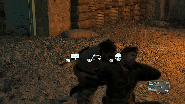 You may knock out the commander during a fist fight or with, for example, a pistol silencer - Extracting the Spetsnaz commander - Mission 3 - A Heros Way - Metal Gear Solid V: The Phantom Pain - Game Guide and Walkthrough