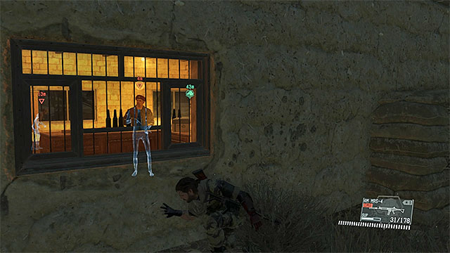 Sneak to the window through which you may see the commander - Killing the Spetsnaz commander - Mission 3 - A Heros Way - Metal Gear Solid V: The Phantom Pain - Game Guide and Walkthrough