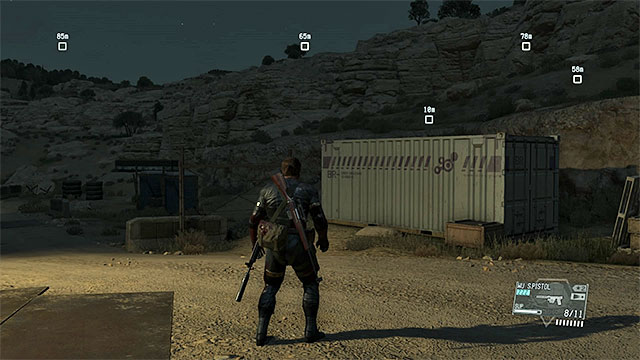 The container with materials - Remaining C2W secondary mission objectives - Mission 4 - C2W - Metal Gear Solid V: The Phantom Pain - Game Guide and Walkthrough