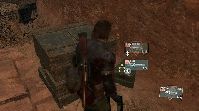 After entering the caves, you still need to watch out for more enemies - Finding Honey Bee - Mission 6 - Where Do the Bees Sleep? - Metal Gear Solid V: The Phantom Pain - Game Guide and Walkthrough