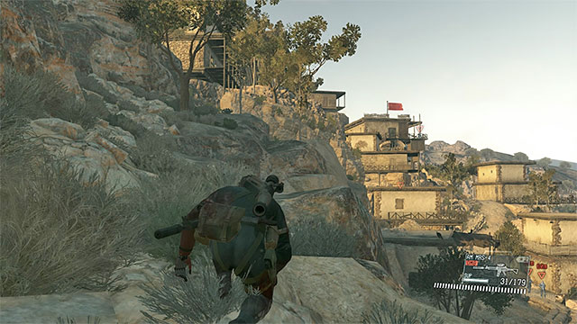 Stay close to the rocks and avoid confronting the enemies too often. - Securing the deployment plans - Mission 8 - Occupation Forces - Metal Gear Solid V: The Phantom Pain - Game Guide and Walkthrough