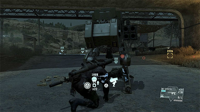 Approach the unmanned Walker to fulton it (requires the CARGO 2 upgrade) - Remaining Hellbound secondary mission objectives - Mission 12 - Hellbound - Metal Gear Solid V: The Phantom Pain - Game Guide and Walkthrough