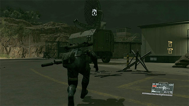Destroying the tank in Mfinda Oilfield results in a short cutscene from which you learn that the enemy forces have been alarmed - Leaving the oilfield - Mission 13 - Pitch Dark - Metal Gear Solid V: The Phantom Pain - Game Guide and Walkthrough