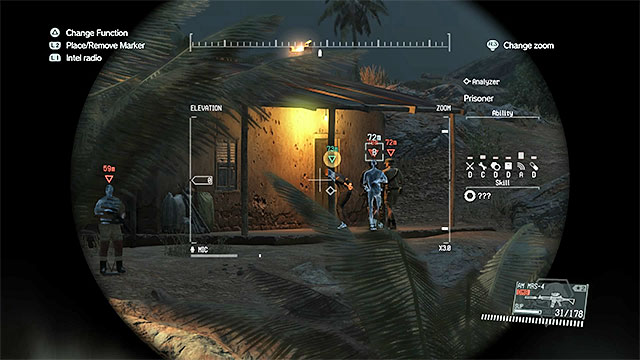 After the interrogation ends, the interpreter makes a brief stop at one of the nearby cottages and goes North afterwards - Reaching the locations where POWs are interrogated - Mission 14 - Lingua Franca - Metal Gear Solid V: The Phantom Pain - Game Guide and Walkthrough