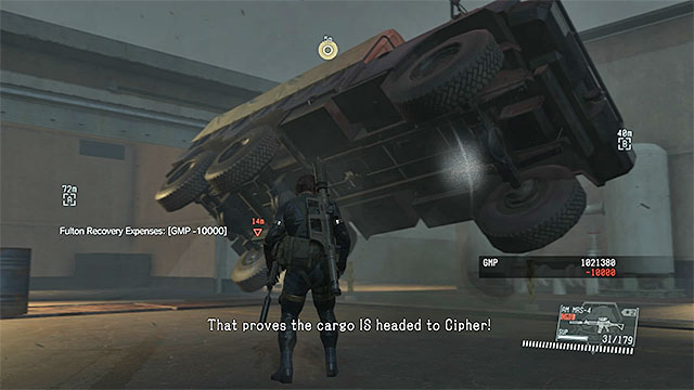 It is best to fulton the truck as quickly as possible - Extracting the truck - Mission 16 - Traitors Caravan - Metal Gear Solid V: The Phantom Pain - Game Guide and Walkthrough