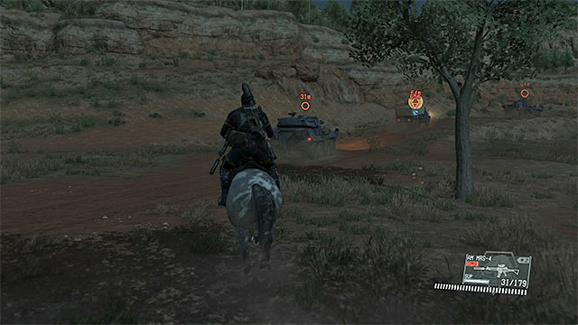 You can stop the convoy along its route - Extracting the truck - Mission 16 - Traitors Caravan - Metal Gear Solid V: The Phantom Pain - Game Guide and Walkthrough