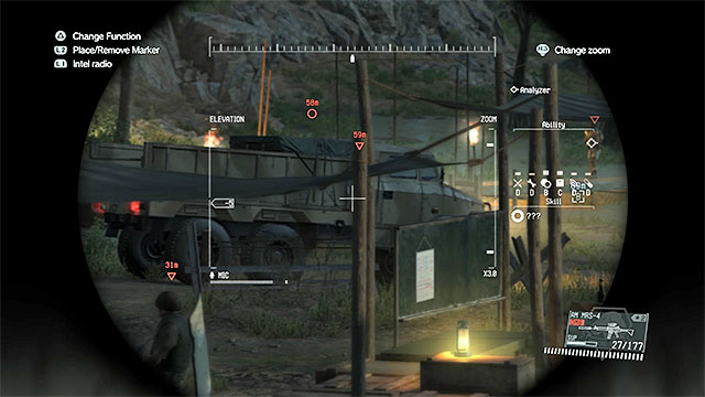 Restrain the truck driver after he appears in the camp - Remaining Rescue the Intel Agents secondary mission objectives - Mission 17 - Rescue the Intel Agents - Metal Gear Solid V: The Phantom Pain - Game Guide and Walkthrough