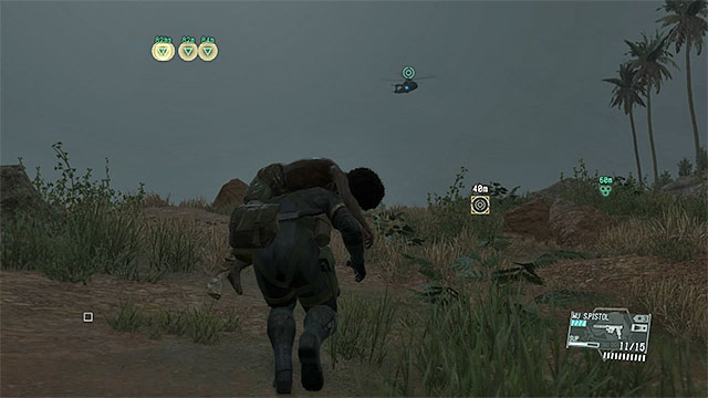 Reach the landing site and help the children get on board. - Escorting the children to the exfiltration point - Mission 18 - Blood Runs Deep - Metal Gear Solid V: The Phantom Pain - Game Guide and Walkthrough