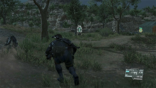 Reach the escaped man and fulton him - Rescuing and extracting the engineers - Mission 24 - Close Contact - Metal Gear Solid V: The Phantom Pain - Game Guide and Walkthrough
