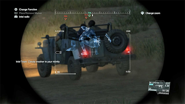 Either stop the jeep along its route or follow it to the station - Rescuing and extracting the engineers - Mission 24 - Close Contact - Metal Gear Solid V: The Phantom Pain - Game Guide and Walkthrough