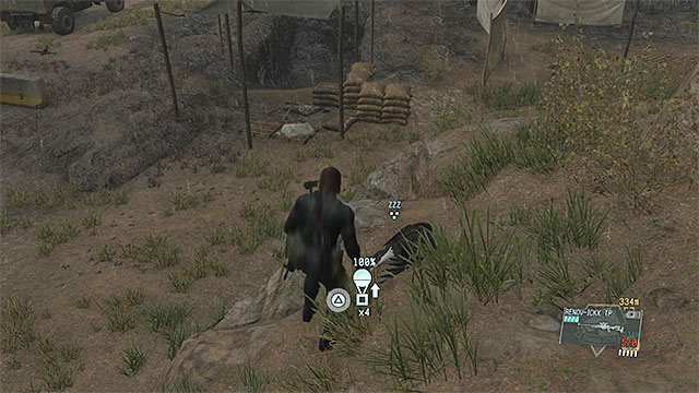 Find the eagle on the ground and fulton it - Remaining Close Contact secondary mission objectives - Mission 24 - Close Contact - Metal Gear Solid V: The Phantom Pain - Game Guide and Walkthrough