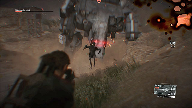 When the slow-motion happens, dont attack Sahelanthropus immediately - The second phase of the battle with Sahelanthropus - How to defeat Sahelanthropus (the final boss of chapter 1)? - Metal Gear Solid V: The Phantom Pain - Game Guide and Walkthrough
