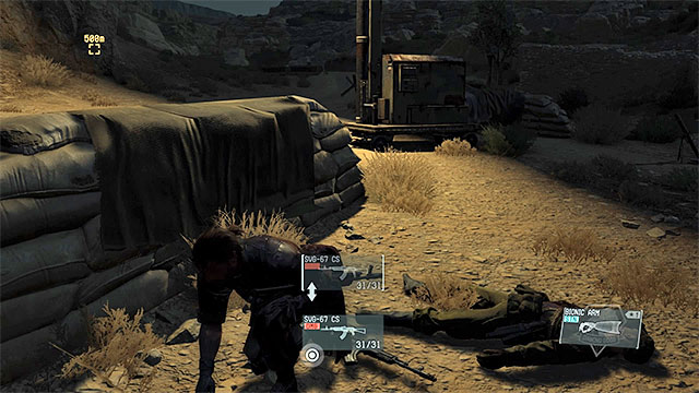 You can take the gun from one of the enemies - Mission 33 - [Subsistence] C2W - Metal Gear Solid V: The Phantom Pain - Game Guide and Walkthrough