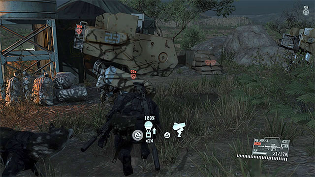 It is recommended that you fulton all of the Walker Gears - Mission 36 - [Total Stealth] Footprints of Phantoms - Metal Gear Solid V: The Phantom Pain - Game Guide and Walkthrough