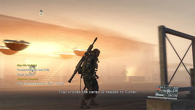 It is best to fulton the truck from the airport - Mission 37 - [Extreme] Traitors Caravan - Metal Gear Solid V: The Phantom Pain - Game Guide and Walkthrough