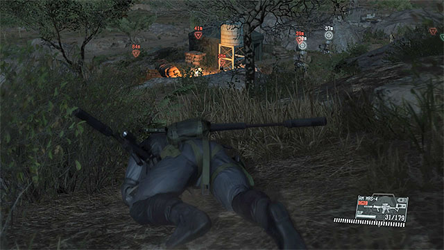 Sneak up to the camp from behind - Mission 36 - [Total Stealth] Footprints of Phantoms - Metal Gear Solid V: The Phantom Pain - Game Guide and Walkthrough
