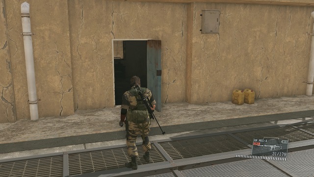 The building with the blueprint inside. - Side-Ops missions walkthroughs (1-10) - Side-Ops - Metal Gear Solid V: The Phantom Pain - Game Guide and Walkthrough