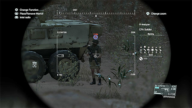 Description: After getting to the designation, immediately get into stealthy position - Side-Ops missions walkthroughs (11-20) - Side-Ops - Metal Gear Solid V: The Phantom Pain - Game Guide and Walkthrough