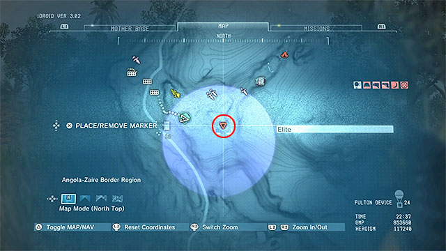 Description: Carefully start searching the area to the east of guard post number 13 - Side-Ops missions walkthroughs (21-30) - Side-Ops - Metal Gear Solid V: The Phantom Pain - Game Guide and Walkthrough