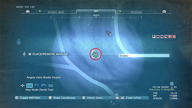 Description: start searching the area to the south-west from guard post number 3 - Side-Ops missions walkthroughs (31-40) - Side-Ops - Metal Gear Solid V: The Phantom Pain - Game Guide and Walkthrough