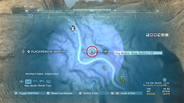 Description: Explore the area to the South-West of outpost 10 - Side-Ops missions walkthroughs (51-60) - Side-Ops - Metal Gear Solid V: The Phantom Pain - Game Guide and Walkthrough