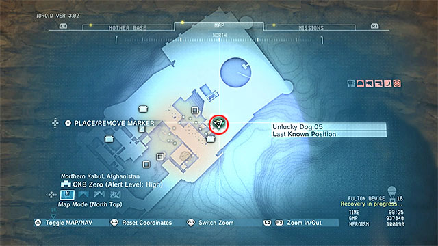 You will find the second prisoner after going past the third gate - Side-Ops missions walkthroughs (61-70) - Side-Ops - Metal Gear Solid V: The Phantom Pain - Game Guide and Walkthrough